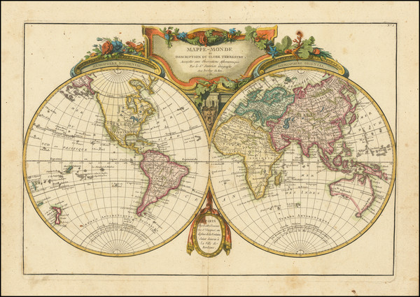 65-World Map By Jean Janvier