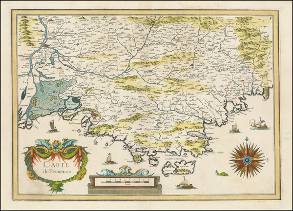 72-Sud et Alpes Française Map By Christopher Tassin