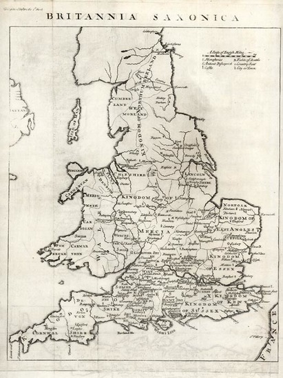 36-Europe and British Isles Map By Emanuel Bowen