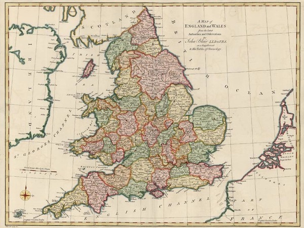 15-Europe and British Isles Map By John Blair