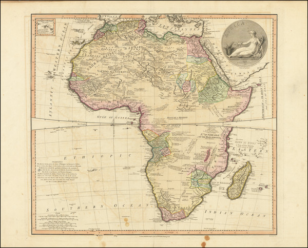 44-Africa Map By William Faden