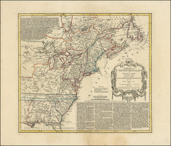 37-United States, Mid-Atlantic and Canada Map By Homann Heirs