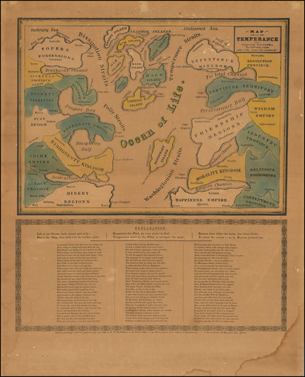 35-Curiosities Map By William  M Murrell