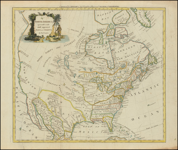 41-United States and North America Map By Thomas Conder