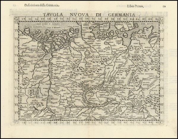 2-Poland, Hungary, Czech Republic & Slovakia, Baltic Countries and Germany Map By Girolamo Ru