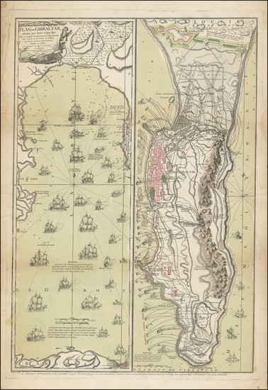 47-Gibraltar Map By Esnauts & Rapilly