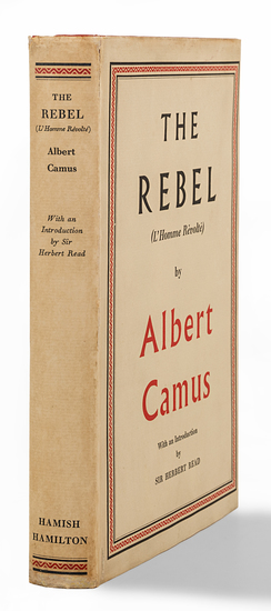 83-Rare Books Map By Albert Camus