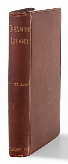 21-Rare Books Map By Robert Louis Stevenson