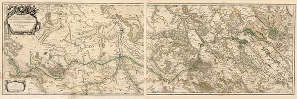 38-Europe and France Map By Alexis-Hubert Jaillot