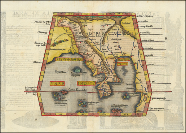 18-India, Malaysia and Thailand, Cambodia, Vietnam Map By Lorenz Fries