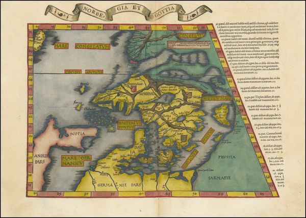 20-Baltic Countries, Scandinavia, Iceland, Sweden and Finland Map By Lorenz Fries