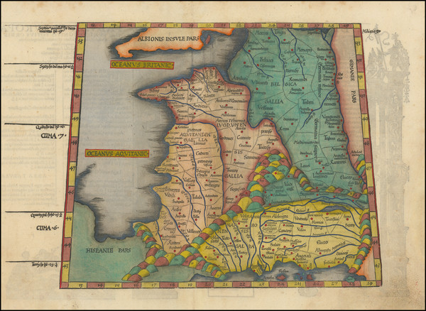 60-France Map By Lorenz Fries