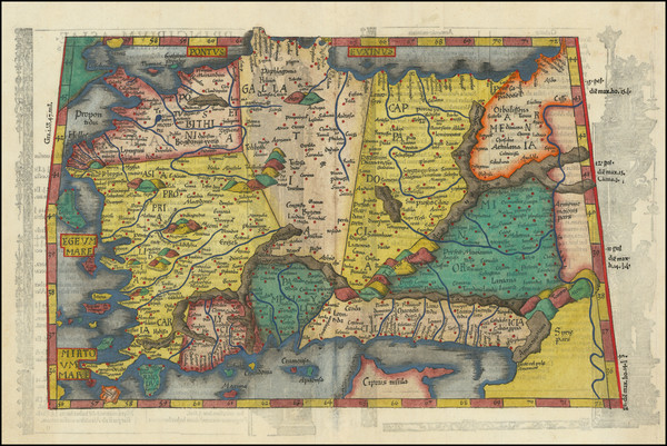 20-Turkey and Turkey & Asia Minor Map By Lorenz Fries