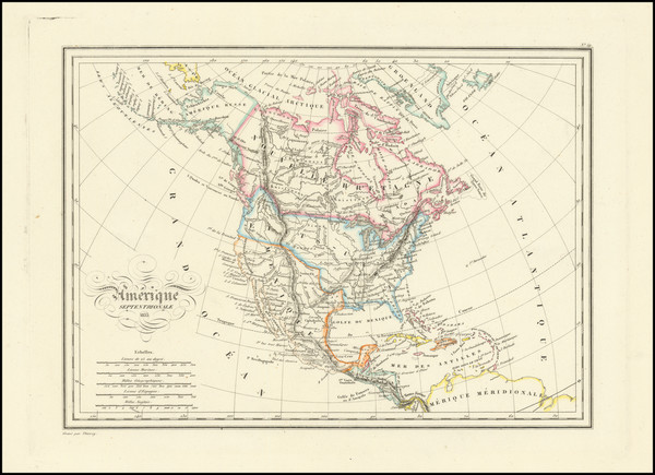 81-North America Map By Thierry