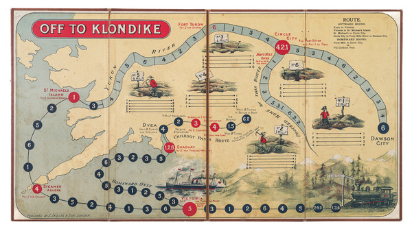 97-Alaska, British Columbia and Curiosities Map By J. Jaques & Sons