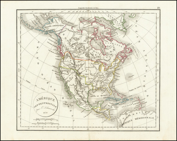 6-North America Map By Felix Delamarche