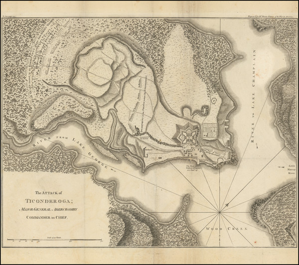 31-New York State and American Revolution Map By Thomas Mante