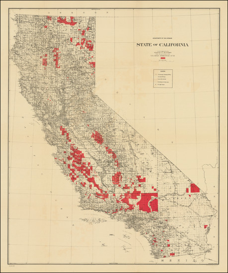 33-California Map By U.S. Geological Survey