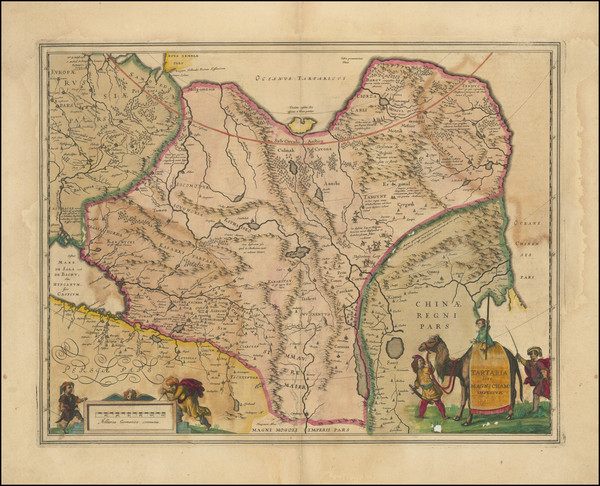 80-China, Central Asia & Caucasus and Russia in Asia Map By Jan Jansson