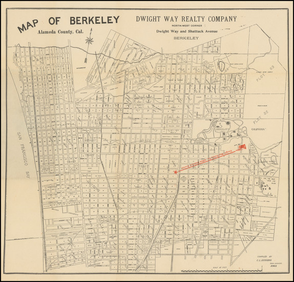 82-San Francisco & Bay Area and Other California Cities Map By 