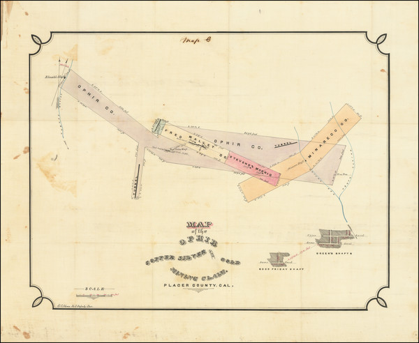 29-California Map By Edwin Charles Uren