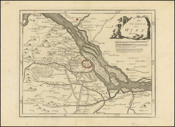 72-Austria Map By Franz Johann Joseph von Reilly