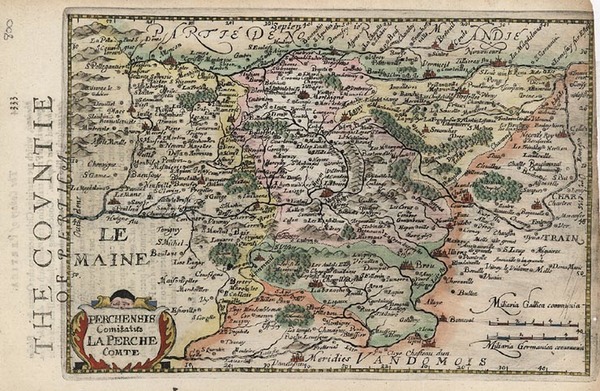 89-Europe and France Map By Jodocus Hondius - Michael Mercator