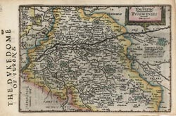 65-Europe and France Map By Jodocus Hondius - Michael Mercator
