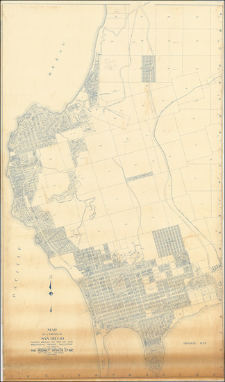 41-San Diego Map By Rodney Stokes