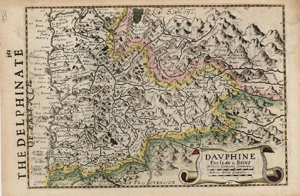 1-Europe and France Map By Jodocus Hondius - Michael Mercator