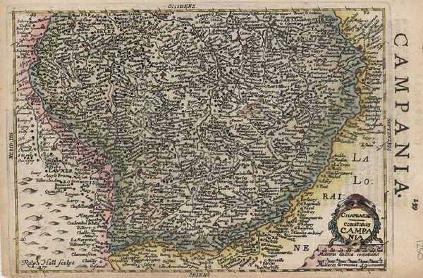 50-Europe and France Map By Jodocus Hondius - Michael Mercator