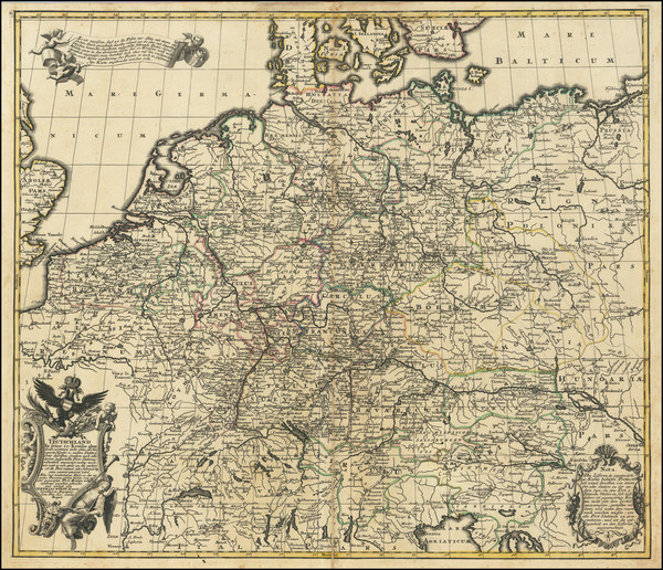 27-Netherlands, Austria, Poland, Hungary, Czech Republic & Slovakia and Germany Map By Jeremia