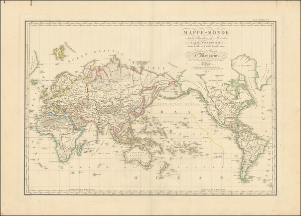 70-World Map By Adrien-Hubert Brué