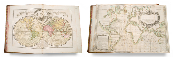 62-Atlases Map By Jacques François Blondel