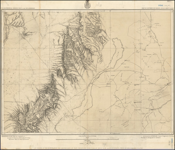 71- Map By George M. Wheeler