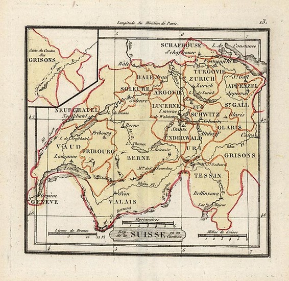 12-Europe and Switzerland Map By Denisle-Tardieu