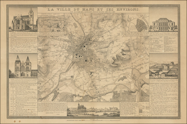 43-Other French Cities Map By Jean-Baptiste Lombard 