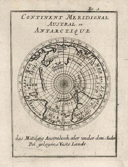 10-World, Southern Hemisphere, Polar Maps, Australia & Oceania, Australia and Oceania Map By A