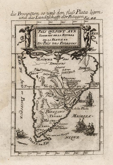 11-South America Map By Alain Manesson Mallet