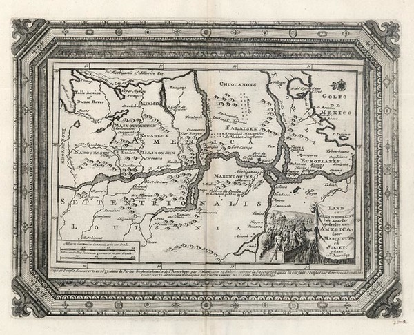 66-South, Midwest and Plains Map By Pieter van der Aa