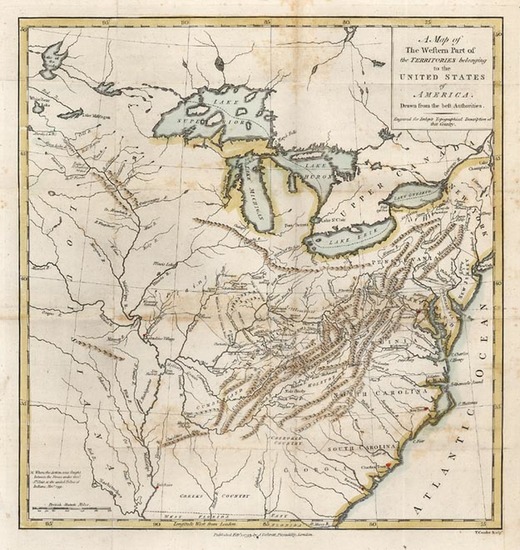 28-Mid-Atlantic, South, Southeast and Midwest Map By Thomas Conder