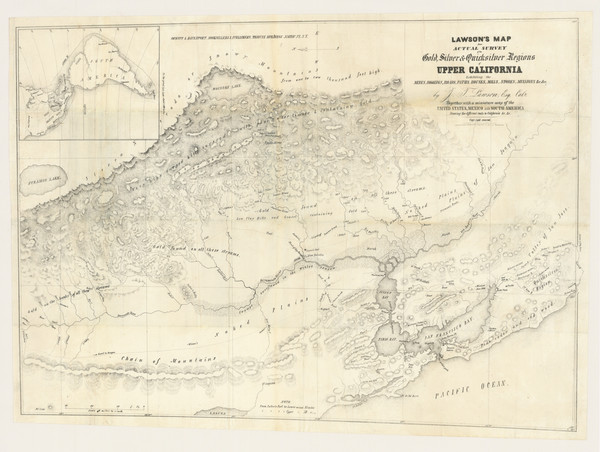 79-California Map By John T. Lawson