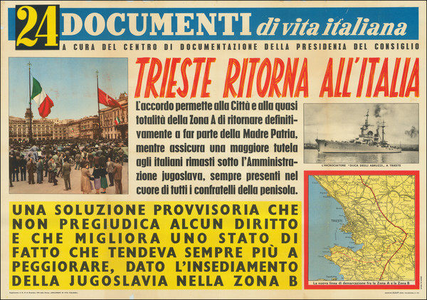 80-Italy and Politics & Satire Map By C. della Presidenza del Consiglio