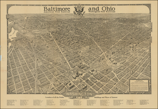 16-Washington, D.C. Map By William Olsen