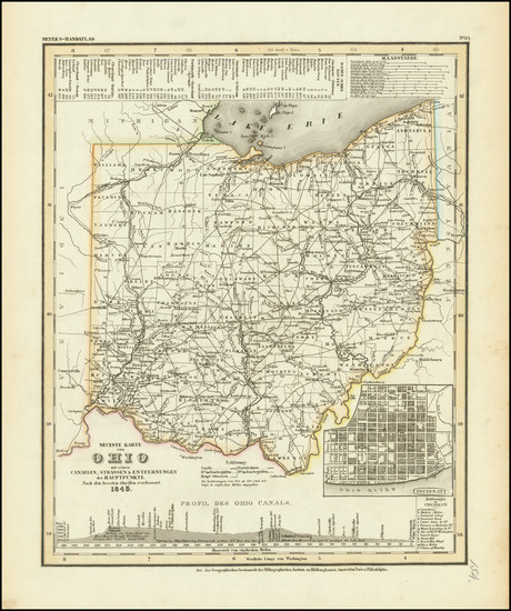 43-Ohio Map By Joseph Meyer