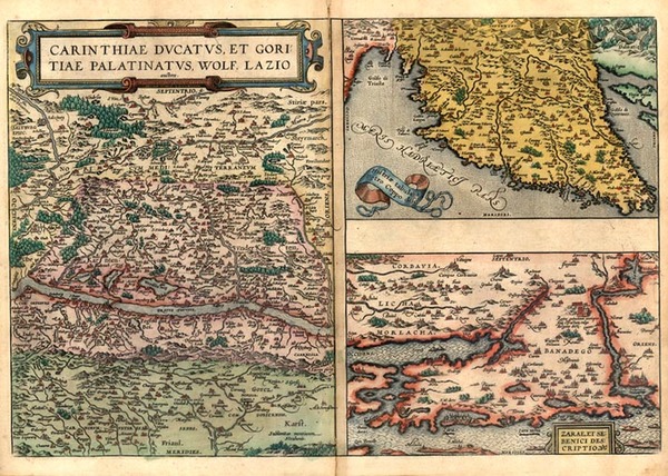 87-Europe, Hungary and Balkans Map By Abraham Ortelius