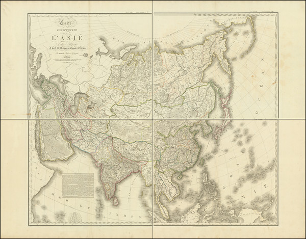 99-Asia Map By Adrien-Hubert Brué