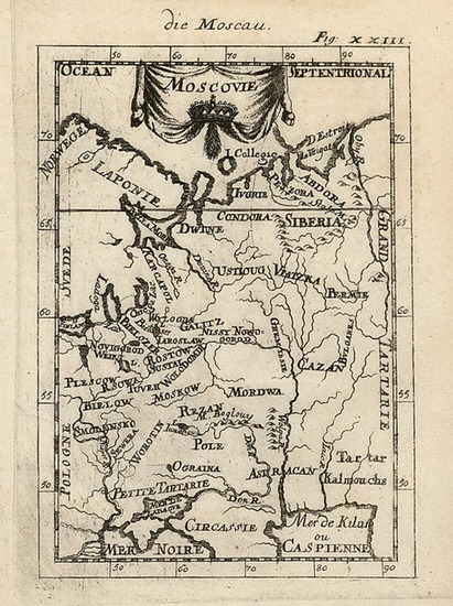 49-Europe and Russia Map By Alain Manesson Mallet