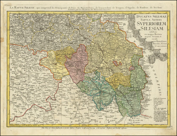 57-Poland Map By Homann Heirs