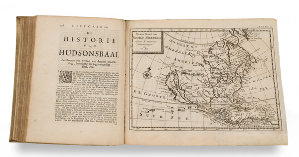 1-North America, Caribbean, California as an Island, Atlases and Rare Books Map By John Oldmixon